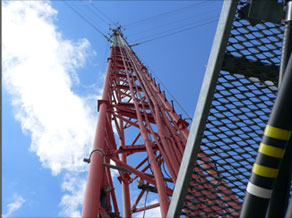 Red Cellphone Tower